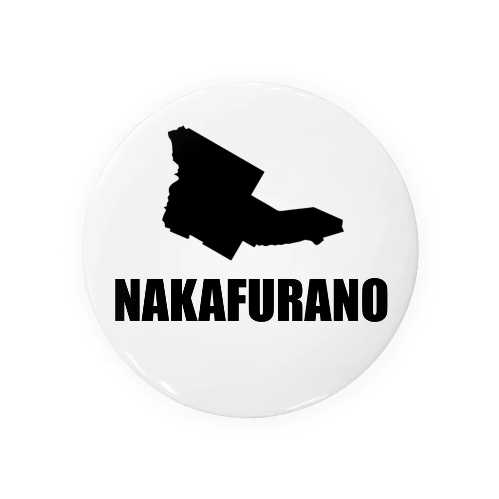 なかふらの屋さん【北海道中富良野町専門店】のNAKAFURANO こもの 黒ver. Tin Badge