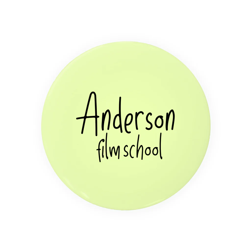 Anderson film schoolのアンダーソン・フィルム・スクール　ロゴグッズ 缶バッジ