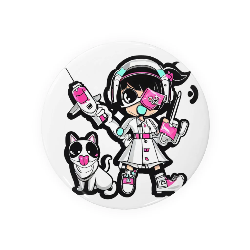 CuteCombatのCuteCombat_nurse(ナース)_ver.001 缶バッジ