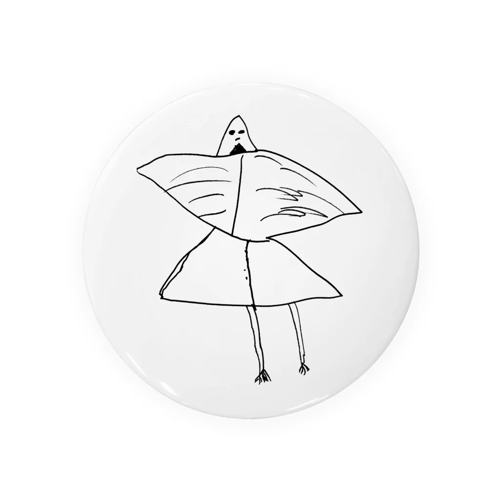 鳥女の夢の鳥女 Tin Badge