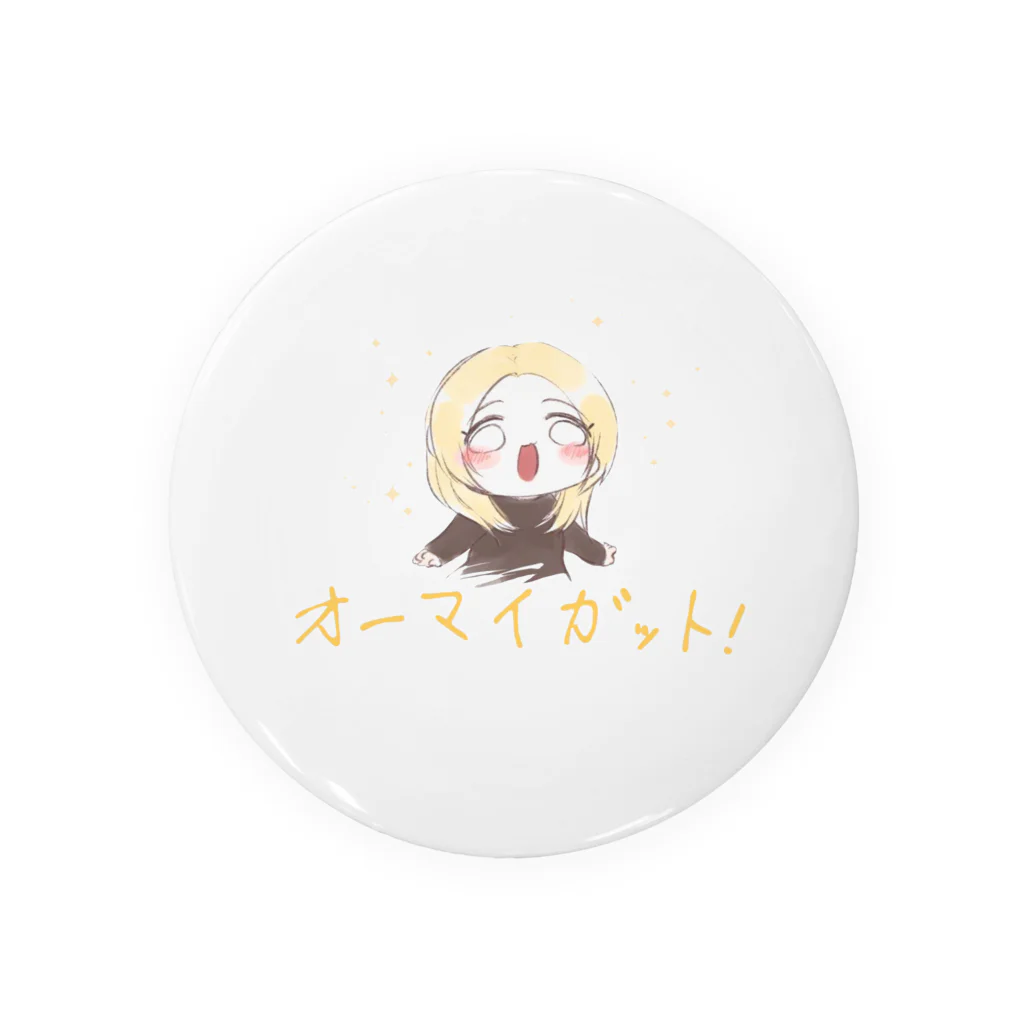 テリちゃんねるのオーマイガット！ Tin Badge