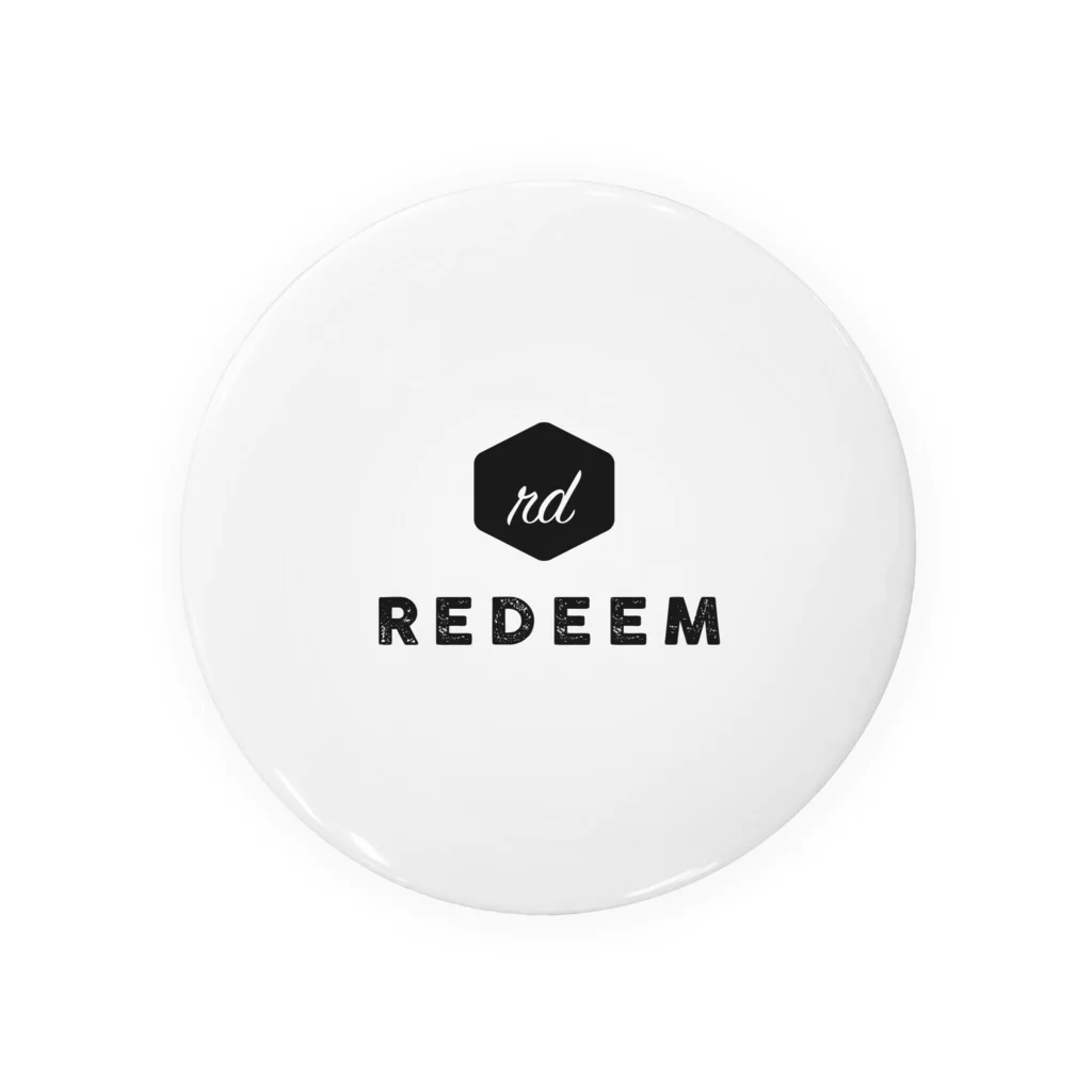 REDEEMのREDEEM GOODS 缶バッジ