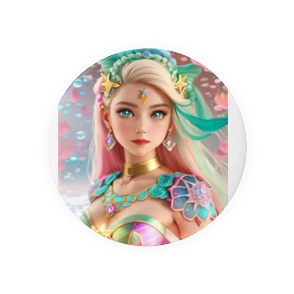 💖宇宙整体♪🌈♪こころからだチャンネル♪💖のmermaid Princess LARA Tin Badge