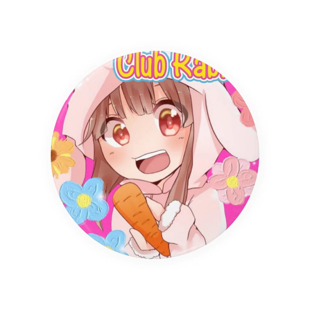 Club RabbitのClub Rabbit アイコン Tin Badge