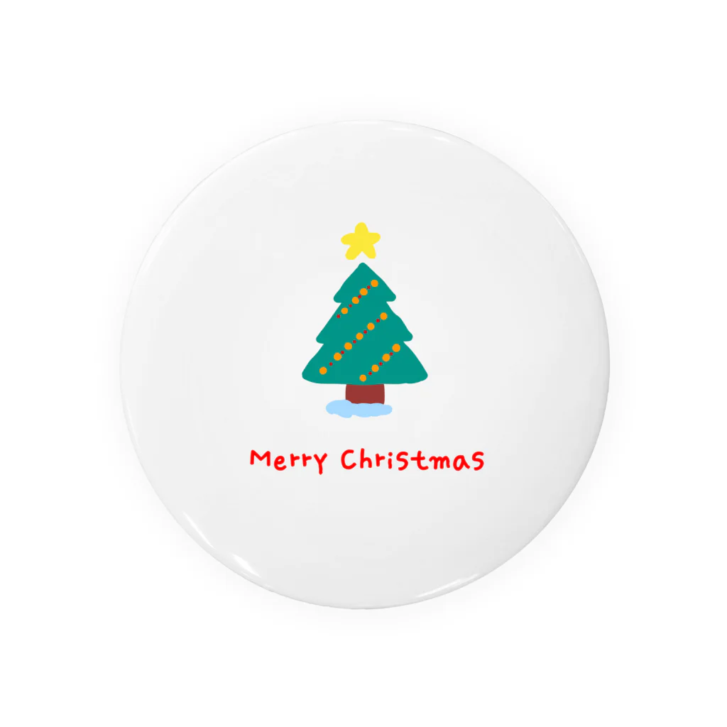 Simple LifeのMerry Christmas Tin Badge