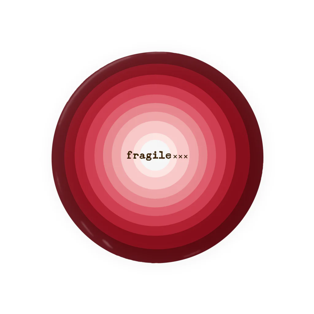 fragile×××のevidence Tin Badge