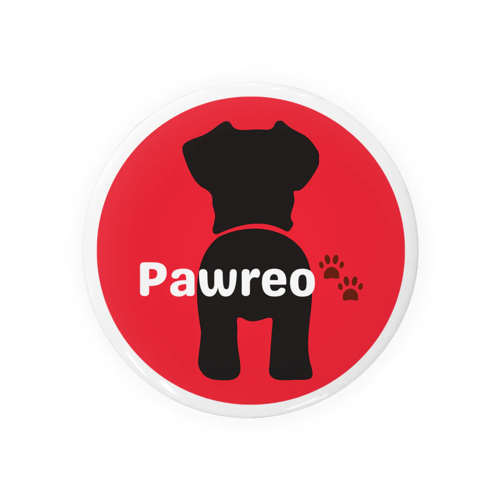 BarkingBeatsのPawreo🐾おでかけグッズ Tin Badge