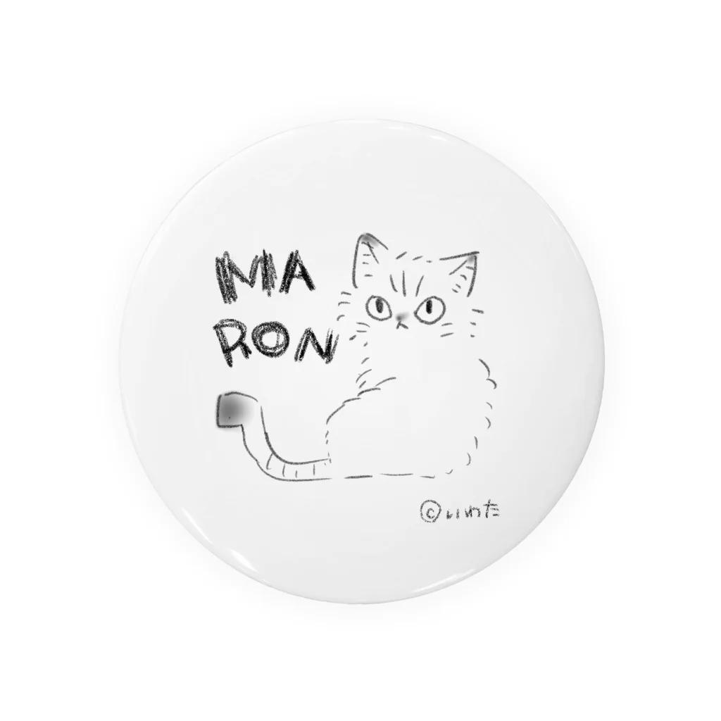 岩田屋のふりむきマロンさん Tin Badge