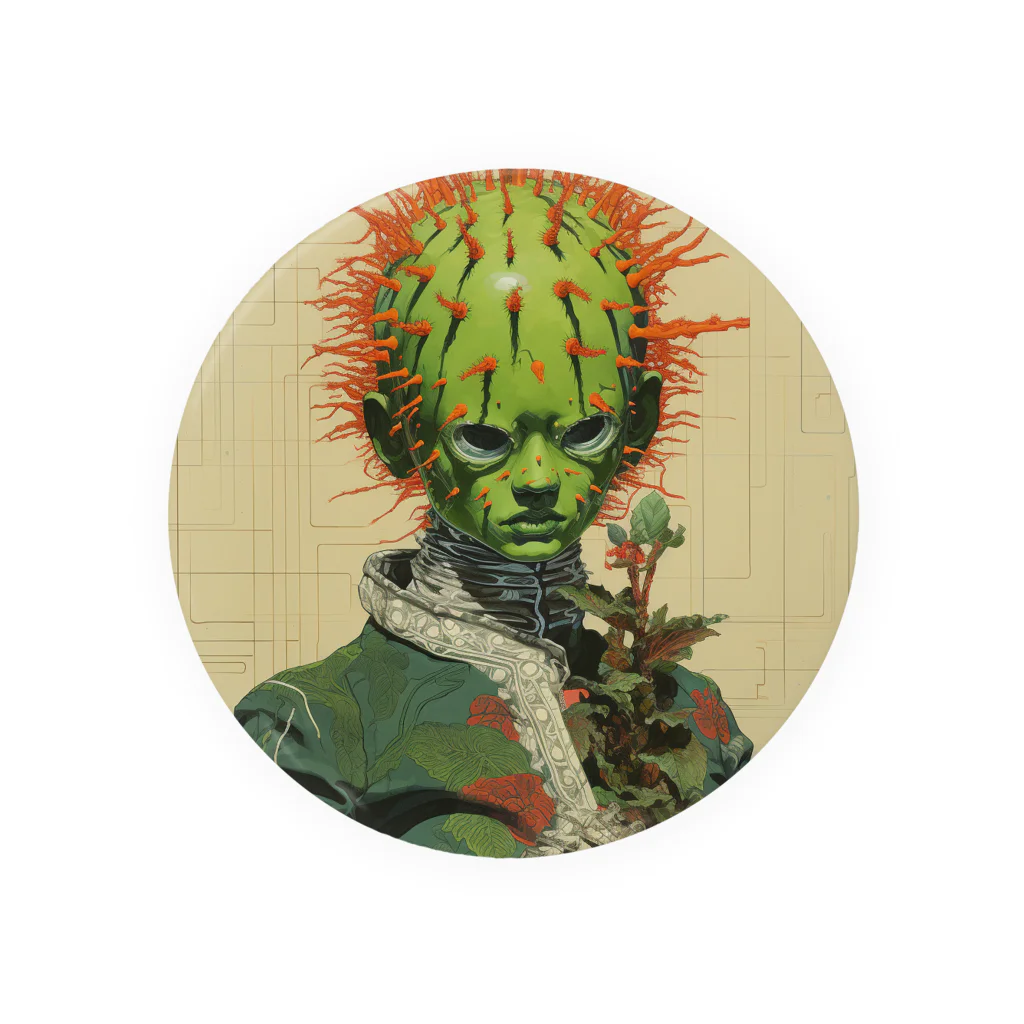 Cyber CactusのCactus - Man 1 Tin Badge