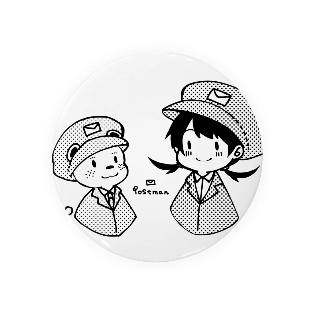 アメイユウのpostman 缶バッジ