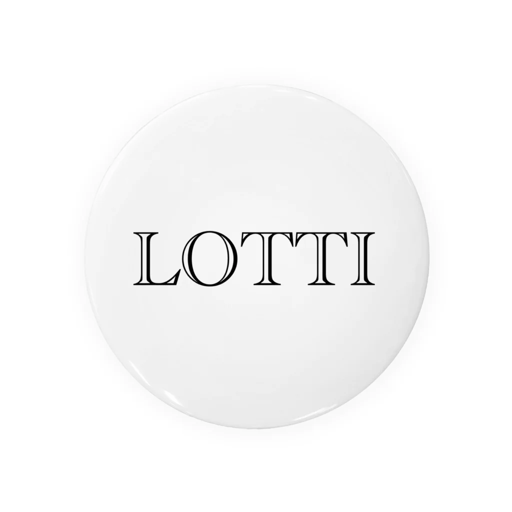 LOTTIのWHITE LOTTI Tin Badge