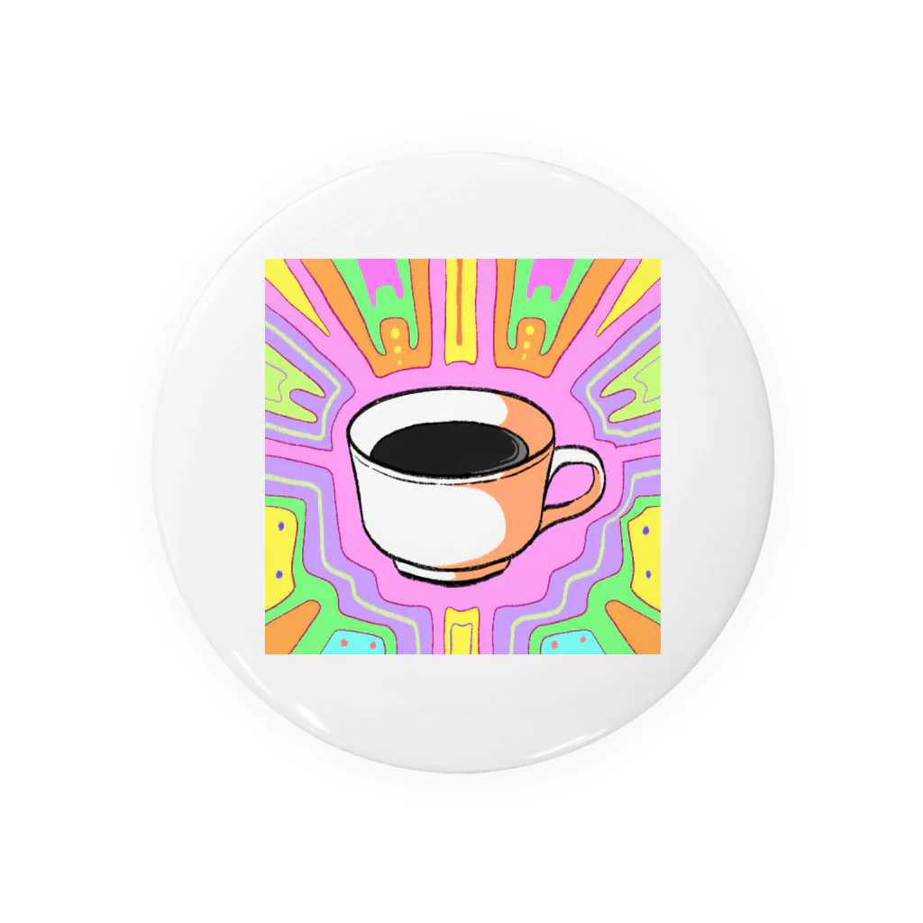 COFFEE GIRLのcoffee psycho(コーヒーサイコ) Tin Badge