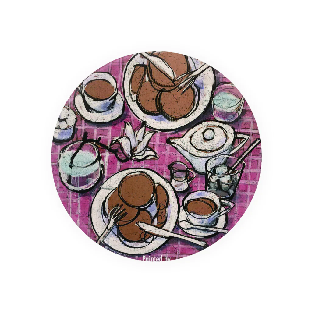 HAYATO-TのEarly spring lunch Tin Badge