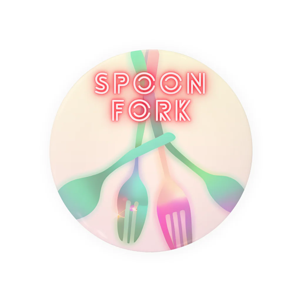 ＴＡＫＡＹＯＫＡＴＴＡのspoon＆fork Tin Badge