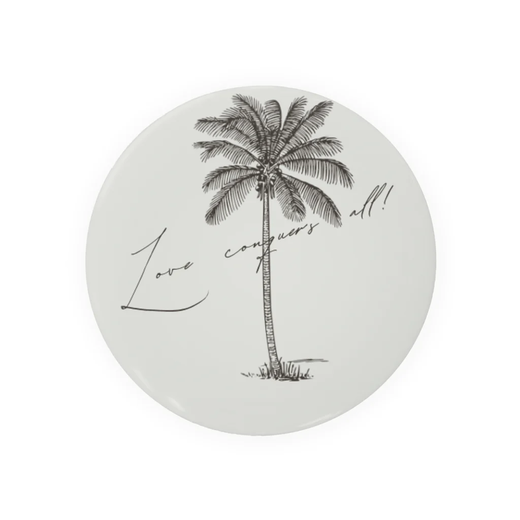 HANA*のPalm tree.*･ﾟ Tin Badge