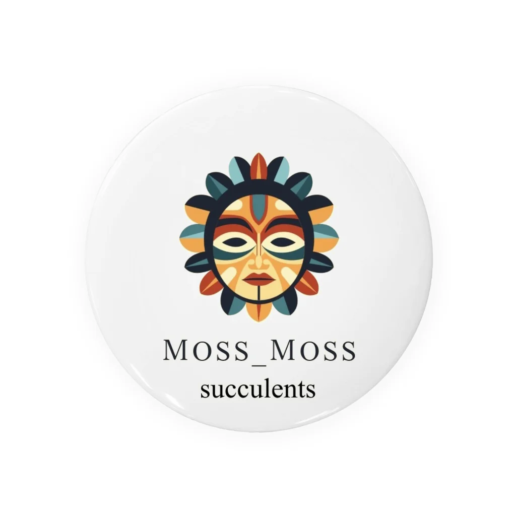 Moss_Moss succulentsのMossMoss Tin Badge