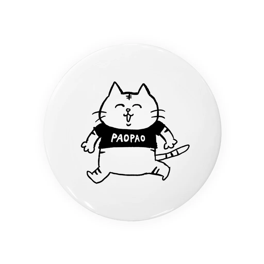 ぱおぱおストアのぱおねこ Tin Badge