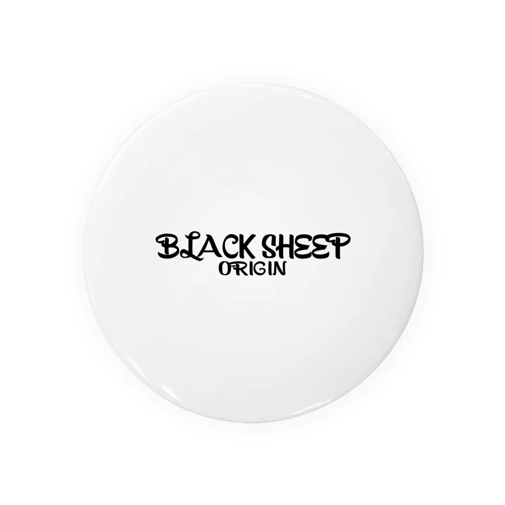 BLACK SHEEP ORIGIN SUZURI SHOPのBLACK SHEEP ORIGIN Tin Badge