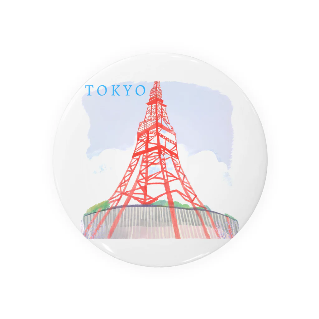 JapanのTOKYO_01 Tin Badge