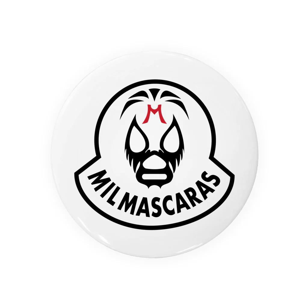 DRIPPEDのMIL MASCARAS-ミル・マスカラス ワッペン型ロゴ 缶バッジ