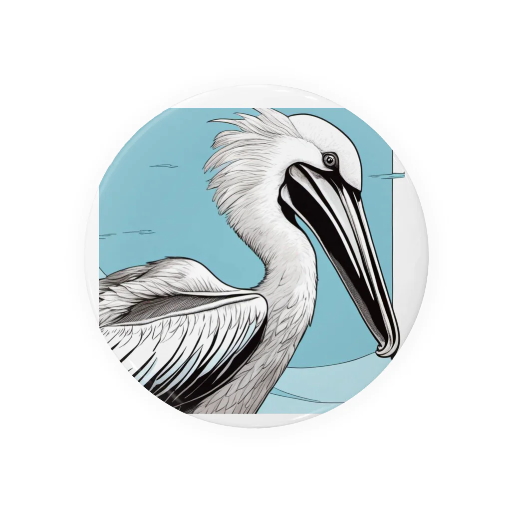 GOLAEのカモぺり Tin Badge