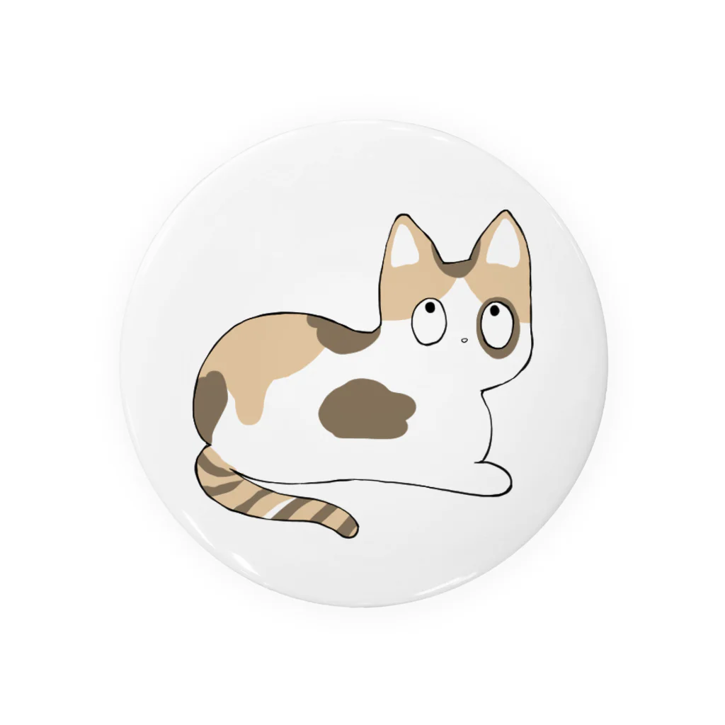 いちごのネコのミケネコチャン Tin Badge