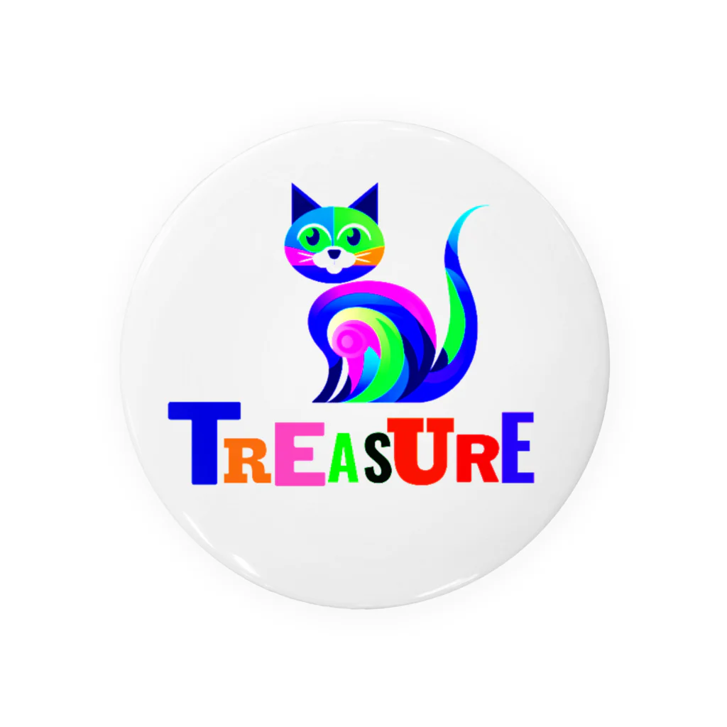 orangeandblueのTreasure（私の宝物） 缶バッジ