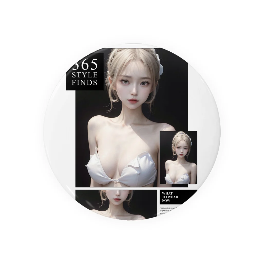 sounya sounyaの美女 図鑑（めくって） Tin Badge