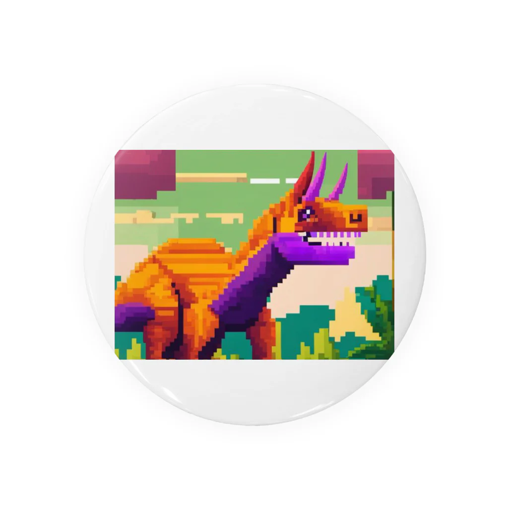 iikyanの恐竜㉓ Tin Badge