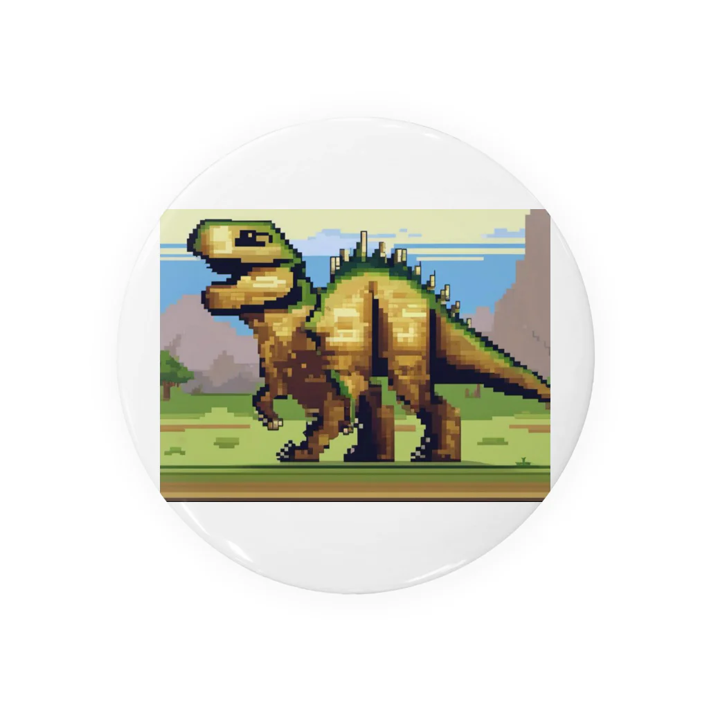 iikyanの恐竜㊸　エウプロケルス 缶バッジ
