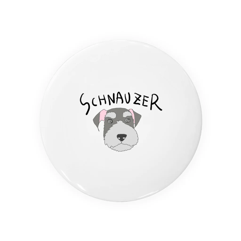 Schnauzer のSchnauzer Tin Badge