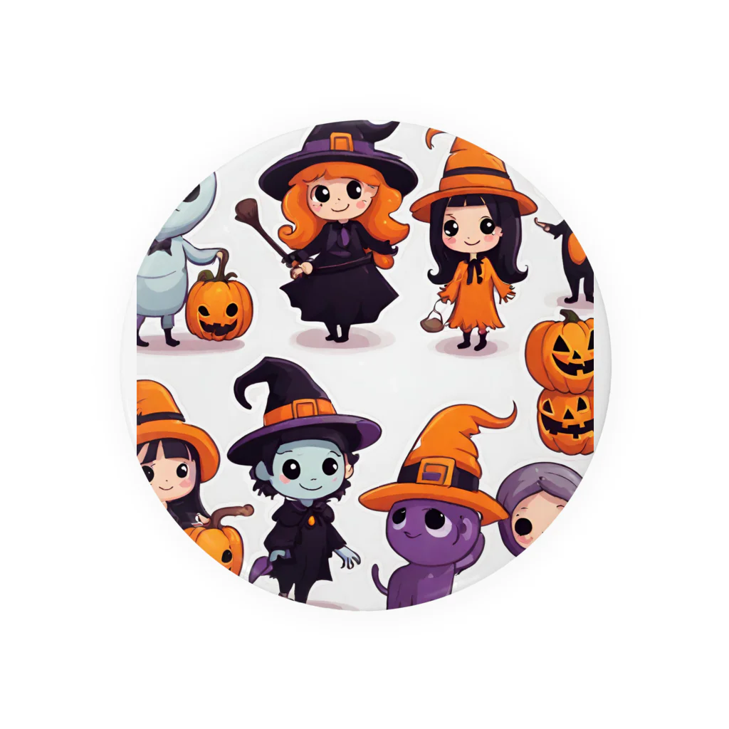 ワンダーワールド・ワンストップのたくさんのかわいいハローウィーンキャラクター② Tin Badge