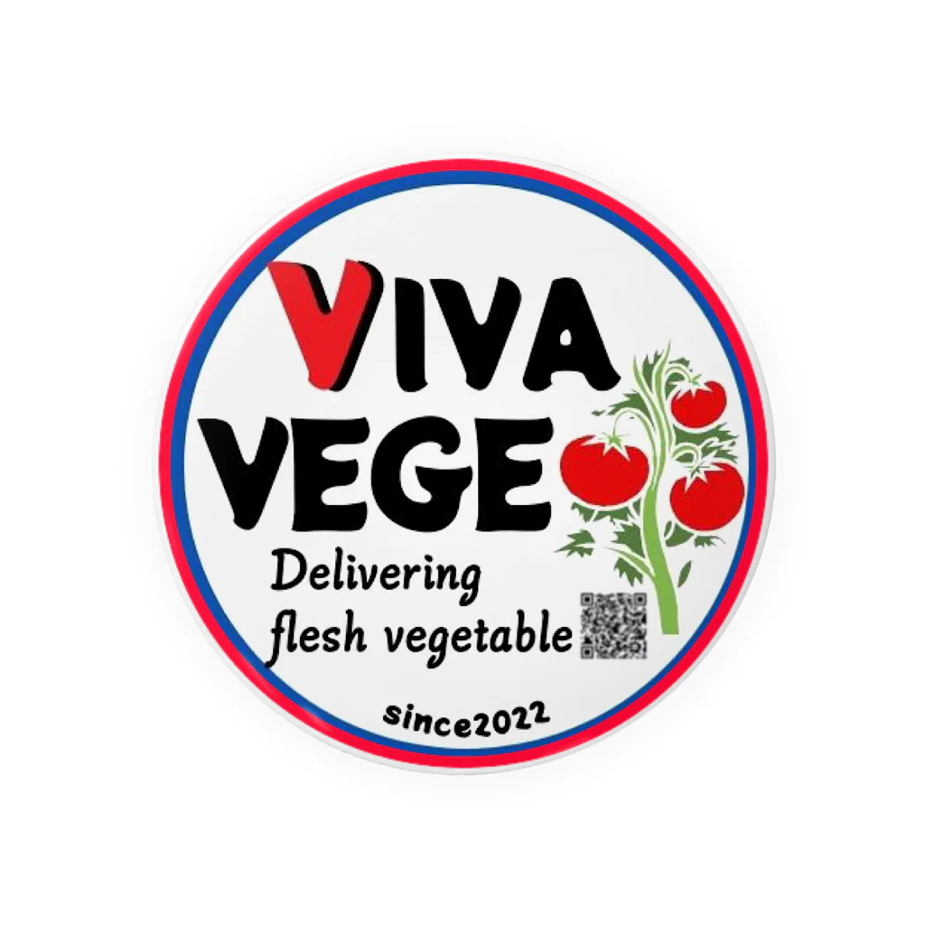 VIVA VEGEのVIVA VEGE Tin Badge