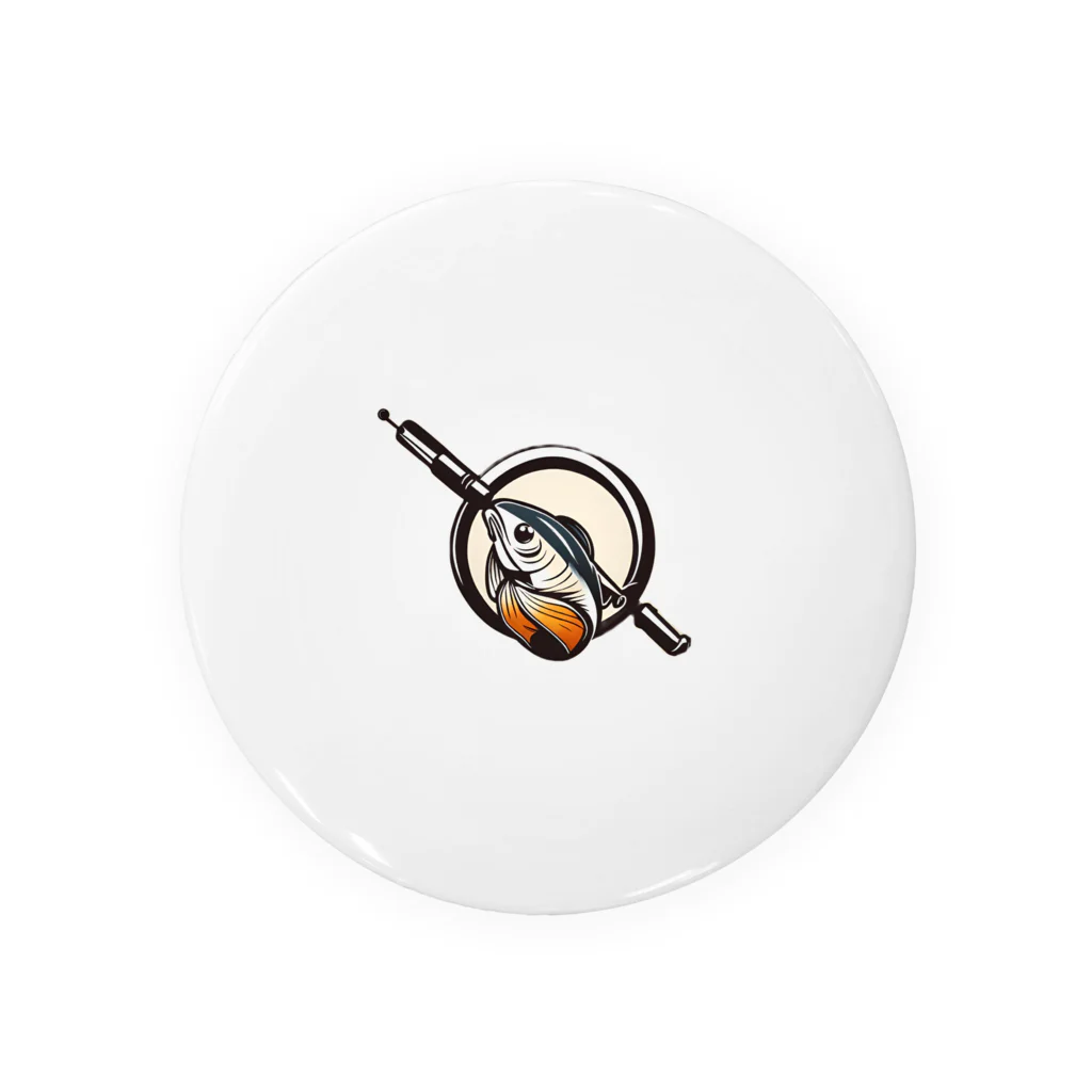 黒猫くんのラブフィッシング Tin Badge