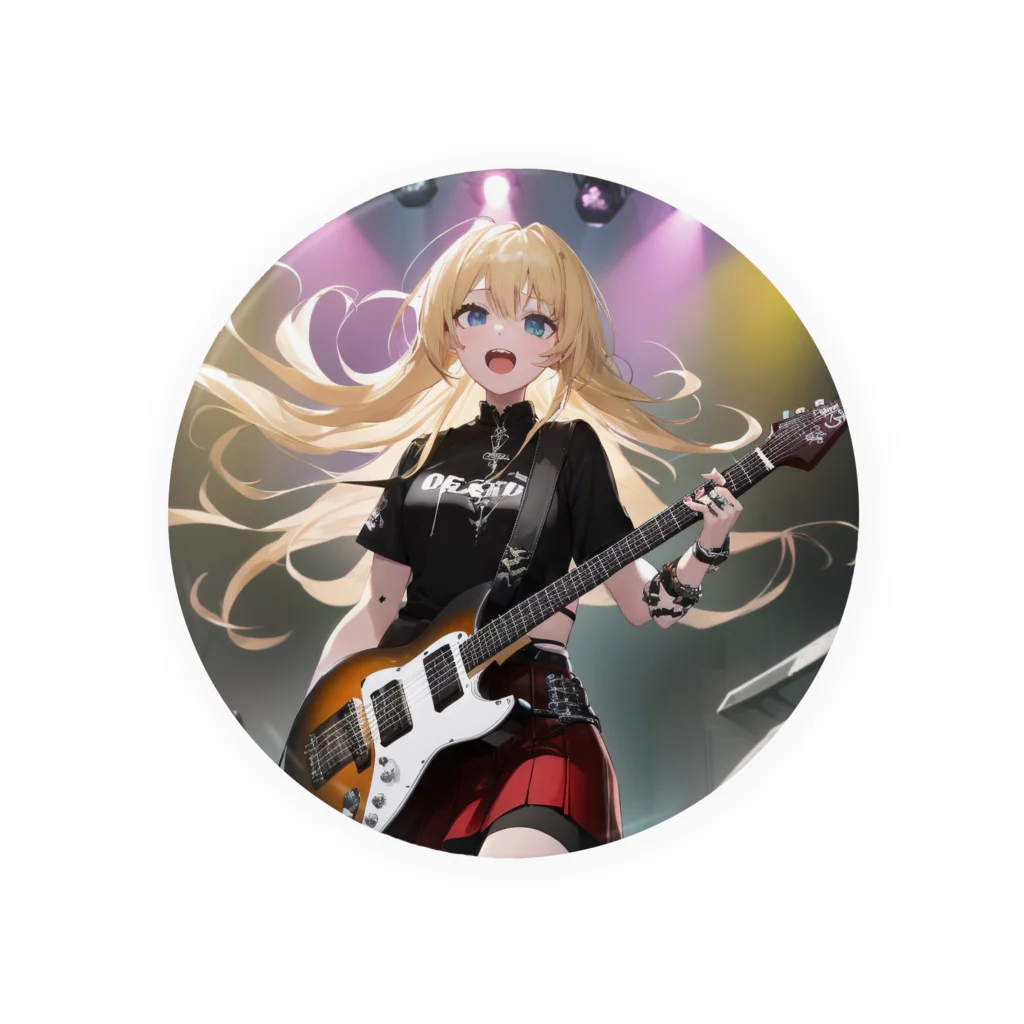 ケリンショップのバンドガール Tin Badge