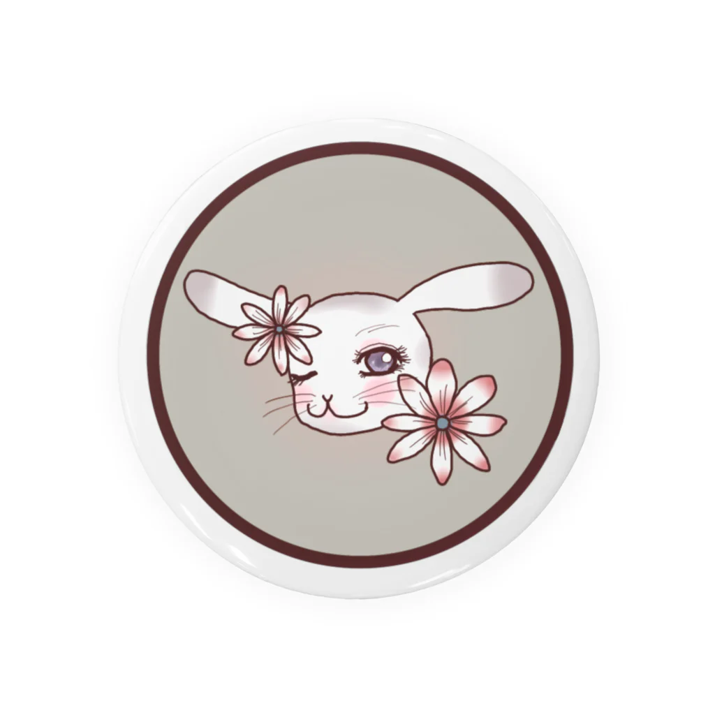 Rabbitflowerの♥らびこ♥秋 캔뱃지