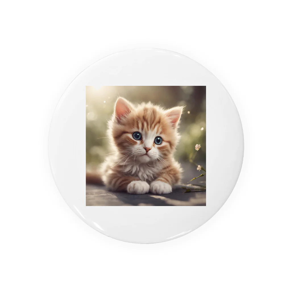 激辛めんまのかわいい猫のイラストグッズ Tin Badge