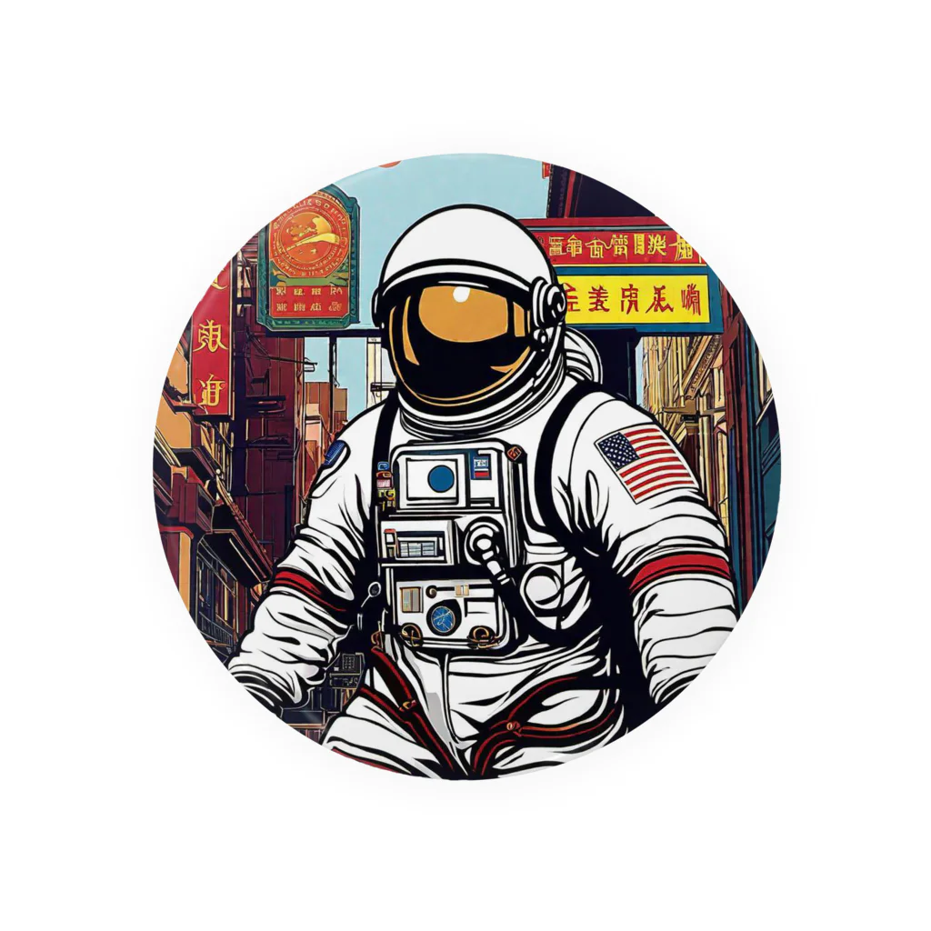 宇宙開発デザイン科の場違いコーディネート Tin Badge