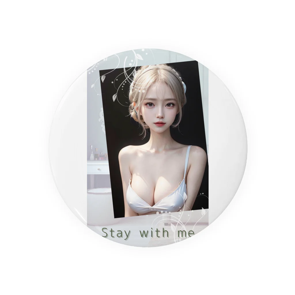 sounya sounyaの美女 図鑑（Stay with me.） Tin Badge