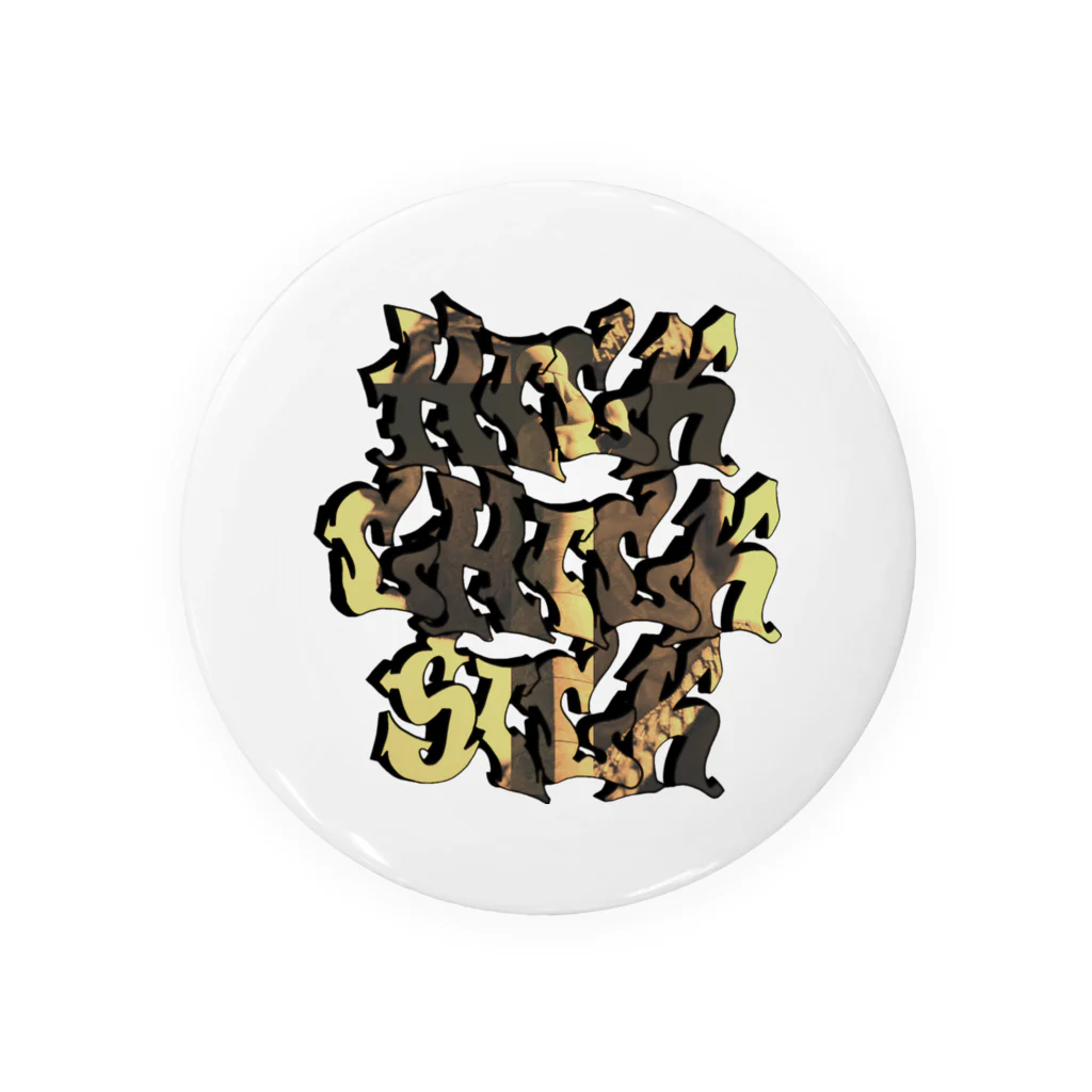 Hick Chick SickのHCS Tin Badge