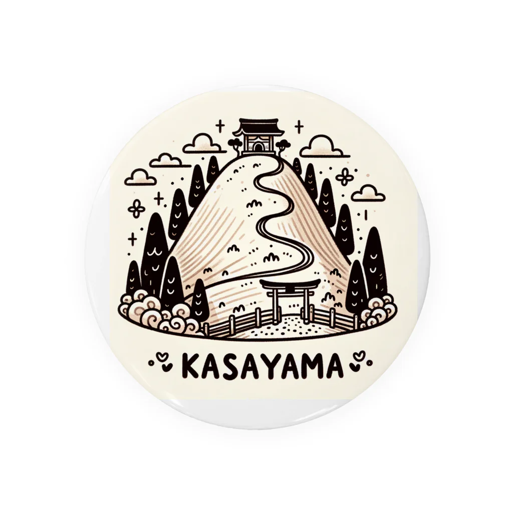 埼玉の山をのぼり隊！の埼玉の山にのぼり隊！ Tin Badge