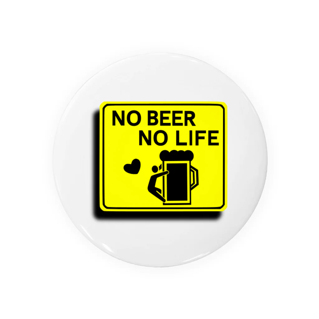 ようようよのNO BEER NO LIFE Tin Badge