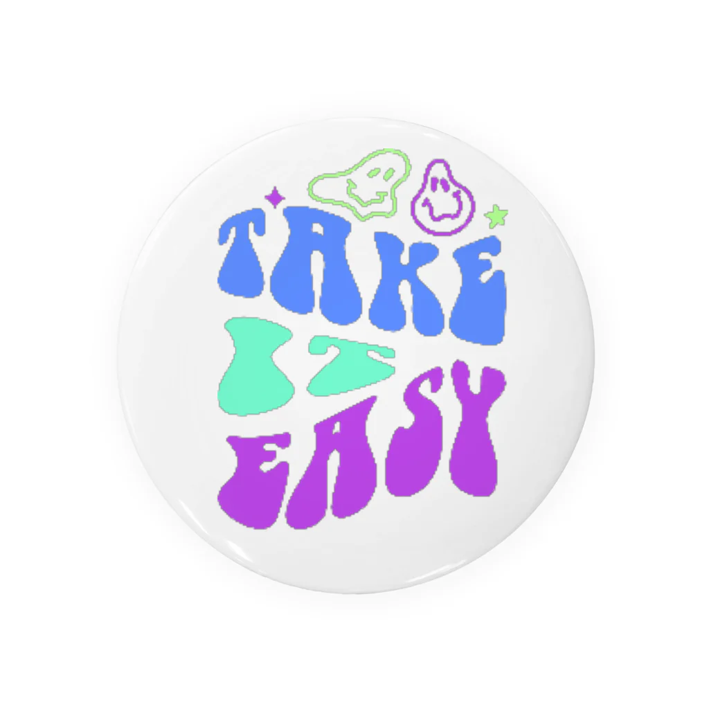 NeoNestの🌟 Take It Easy Apparel & Goods 🌟 Tin Badge