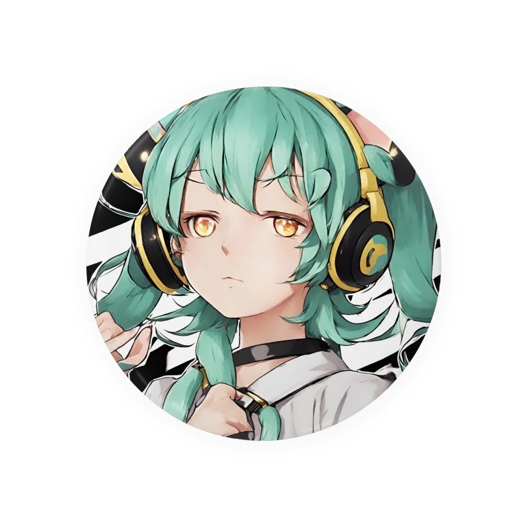 VOCALOID風な商品をのVOCALOID風 猫耳ちゃん 缶バッジ