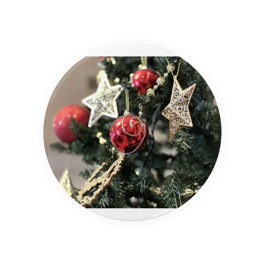 animaroomのクリスマスツリーの飾り Tin Badge
