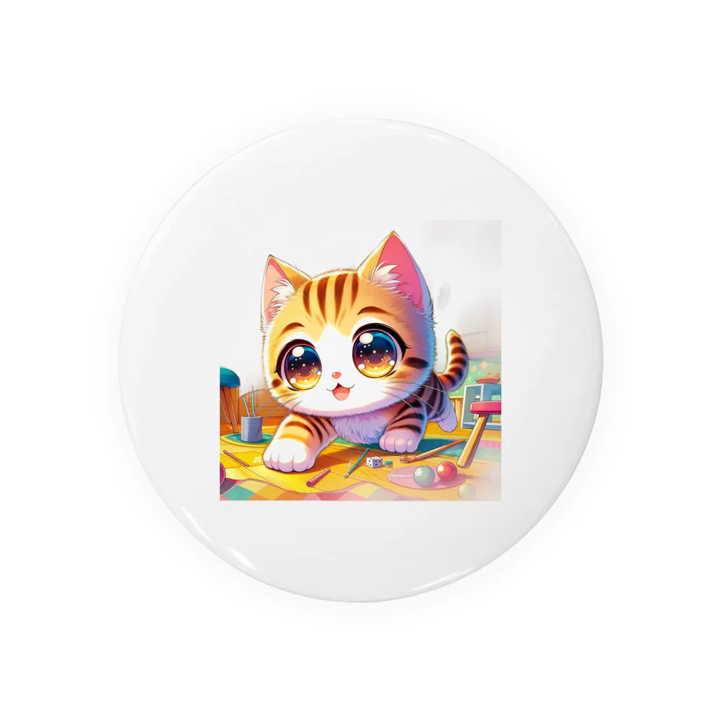 Nekonan Itemsの子猫の大冒険 Tin Badge