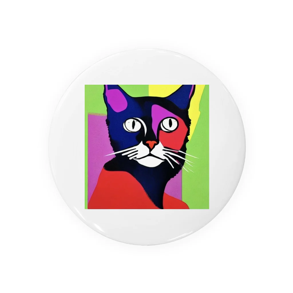 SuperTrioのCOLOR CAT 缶バッジ