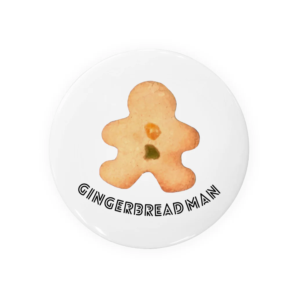 psyainのgingerbread man Tin Badge