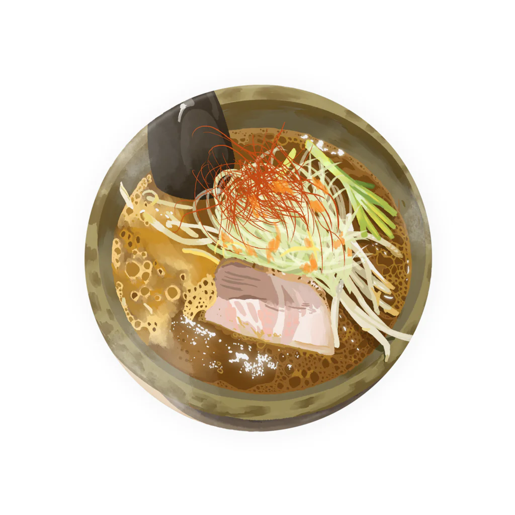 渡邊野乃香のお店のラーメン2 Tin Badge