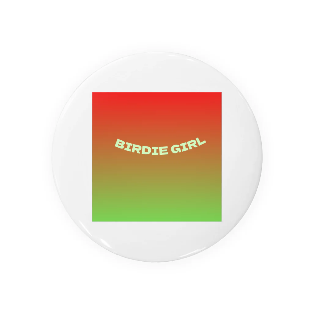 BIRDIE_GIRLのバーディーガール Tin Badge